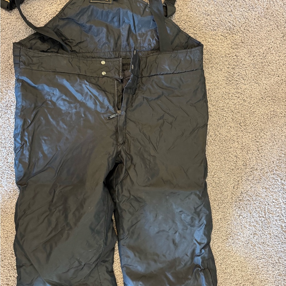 Yamaha Black Waterproof Outdoor Overalls